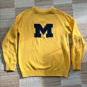 Maize Michigan Sweater - Hillflint